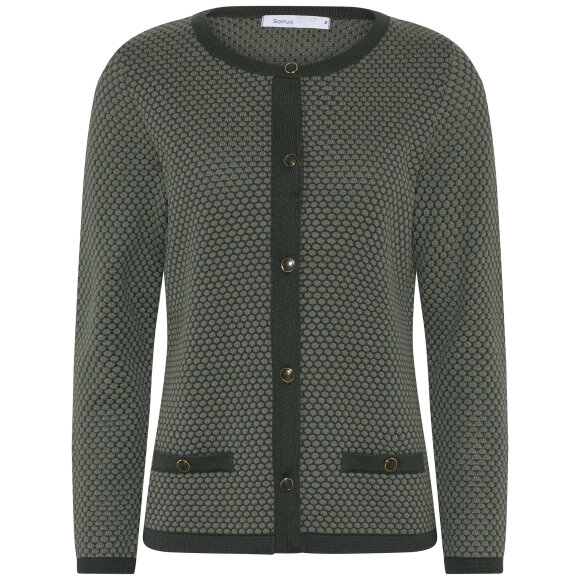Skovhuus - Skovhuus strik cardigan army