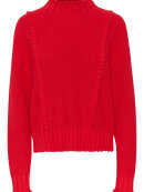 Part two strik rød - Lækre striktrøjer til kvinder - Part Two