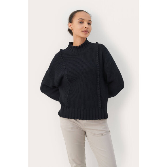 Part two strik marine - Lækre striktrøjer til kvinder - Part Two