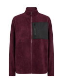 Soyaconcept fleece Jakke vinrød - Skjortejakker - dame - Soyaconcept 