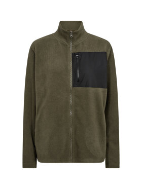 Soyaconcept fleece jakke army - Skjortejakker - dame - Soyaconcept 