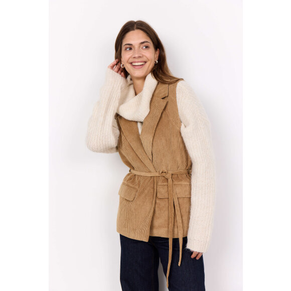 Soyaconcept Vest fløjl - Dame - Veste - Soyaconcept 
