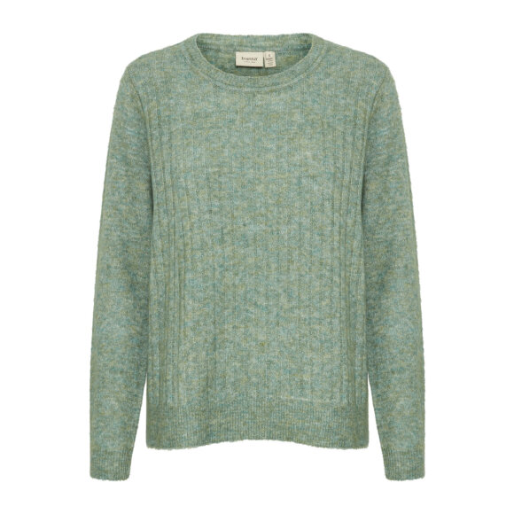 Fransa strik grøn - Lækre striktrøjer til kvinder - FRANSA