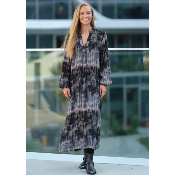 Prepair kjole grøn mix - Lange gallakjoler og hverdagskjoler - PREPAIR