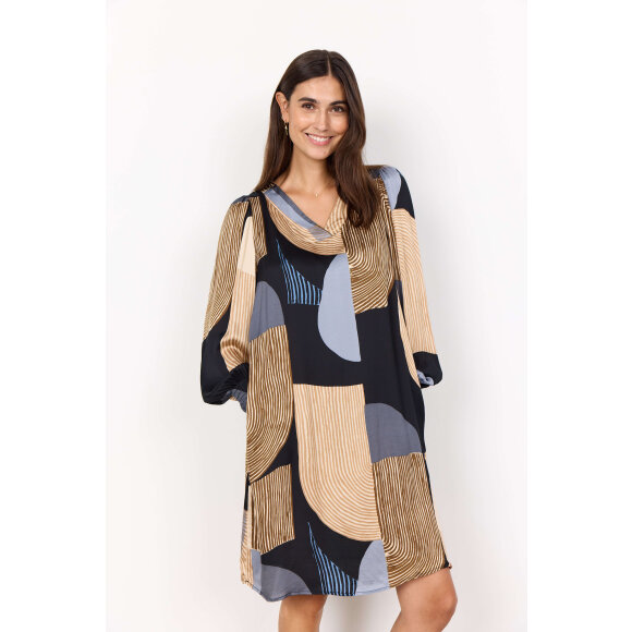 soyaconcept kjole/tunika sort/grå - Mellemlange kjoler - Soyaconcept 