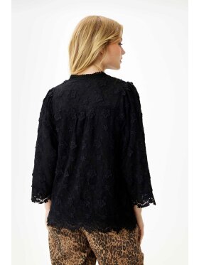 In Front Bluse Sort - Dame - Bluser - IN FRONT