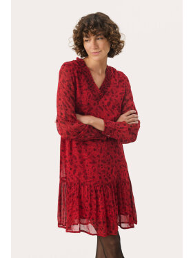 Part two kjole rød/sort - Korte kjoler - Part Two