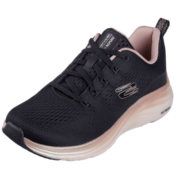 Skechers sneakers sort/guld - Sneakers til dame - Skechers