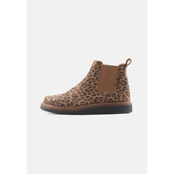 Nature støvler gry leopard - Dame - Støvler - Nature Footwear