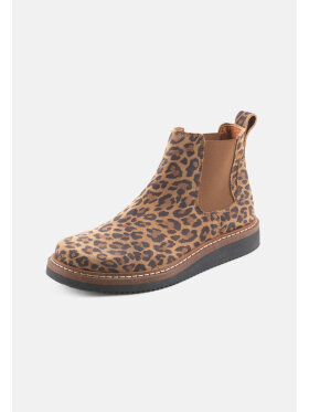 Nature støvler gry leopard - Dame - Støvler - Nature Footwear