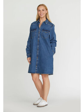 Sisters Point Denim kjole - Korte kjoler - Sisters Point