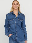 Sisters Point Denim jakke - W Denim Jakker - Sisters Point