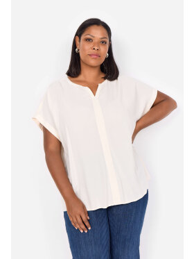 Wasabiconcept bluse off white - Overdele til Plus size - Wasabiconcept