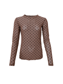 Sisters Point - Black colour mesh brun