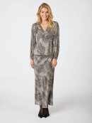 Neo Noir bluse sand/sort - Dame - Bluser - Neo Noir