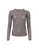 Black Colour mesh grå - Dame - Bluser - Black Colour Black Colour mesh grå - Dame - Bluser - Black Colour