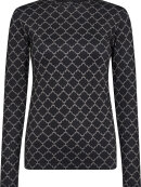 Hype The Detail bluse print sort/grå - Dame - Bluser - Hype The Detail 