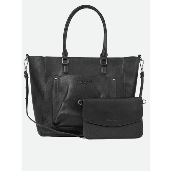 Rosemunde shopper sort - Tasker & Punge - Rosemunde Rosemunde shopper sort - Tasker & Punge - Rosemunde
