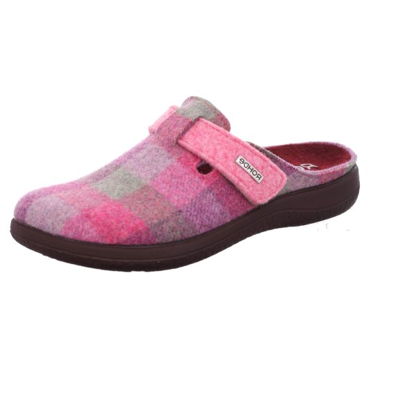 Rohde hjemmesko pink - Hjemmesko til damer - bløde slippers mm. - Rohde