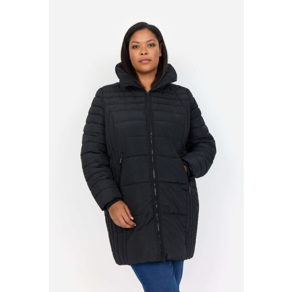 Wasabiconcept jakke sort - Plus size overtøj til kvinder - Wasabiconcept