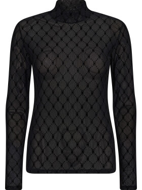 Hype The Detail mesh bluse turtle neck - Dame - Bluser - Hype The Detail 