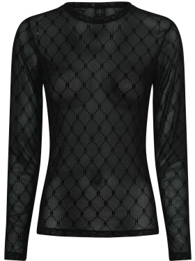 Hype The Detail Bluse Sort - Dame - Bluser - Hype The Detail 