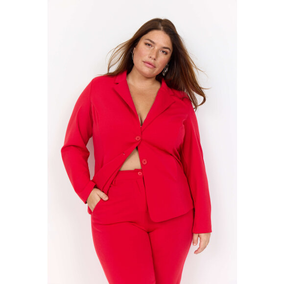 Wasabiconcept jakke rød - Overdele til Plus size - Wasabiconcept