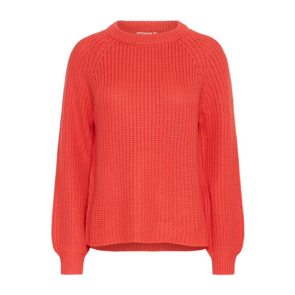 Fransa strik rød - Lækre striktrøjer til kvinder - FRANSA