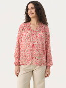 Part Two bluse creme/rød - Dame - Bluser - Part Two