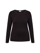 Wasabiconcept bluse sort - Overdele til Plus size - Wasabiconcept