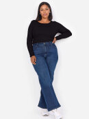 Wasabiconcept bluse sort - Overdele til Plus size - Wasabiconcept
