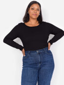 Wasabiconcept bluse sort - Overdele til Plus size - Wasabiconcept