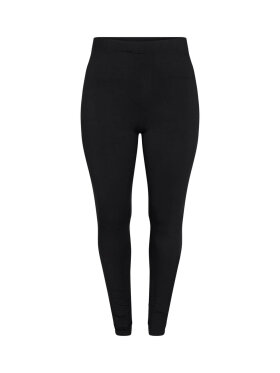 Wasabiconcept leggings sort - Plus size bukser til kvinder - Wasabiconcept