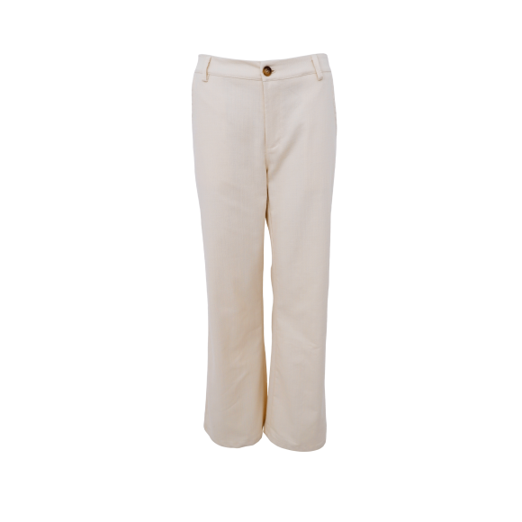 Black Colour Bukser off White  - Dame - Bukser  - Black Colour