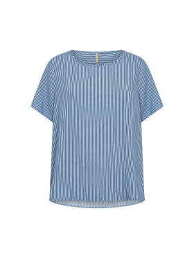 Soyaconcept  - Soyaconcept t-shirt blå stribet
