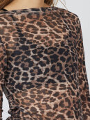 Love & Divine bluse leo mesh - Dame - Bluser - love & divine