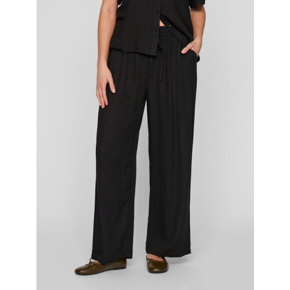 Vila Buks 7/8 Sort - Dame - Bukser  - VILA