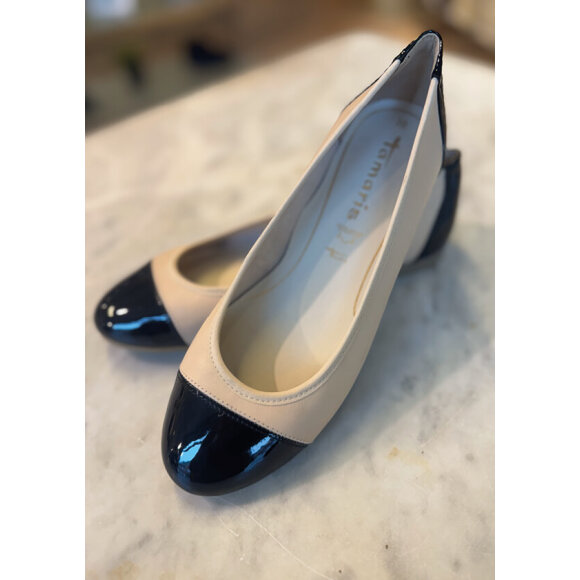 Tamaris ballerina nude comb - Dame - Sko - Tamaris