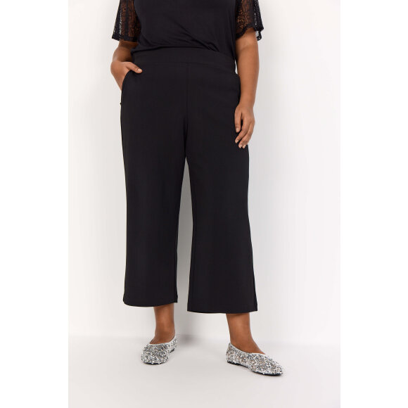 Wasabiconcept bukser sort - Plus size bukser til kvinder - Wasabiconcept