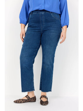 Wasabiconcept buks cowboy blå - Plus size bukser til kvinder - Wasabiconcept