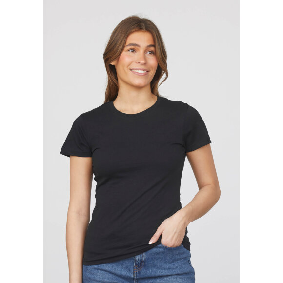 Sisters Point t-shirt sort - Dame - T-shirts - Sisters Point Sisters Point t-shirt sort - Dame - T-shirts - Sisters Point