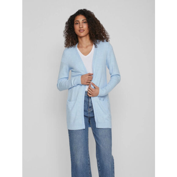 Vila strik lys blå - Lækre striktrøjer til kvinder - VILA