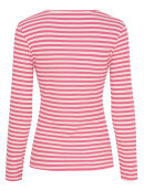 MARTA - Marta bluse pink/hvid