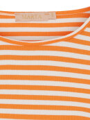 Marta bluse orange/hvid - Dame - Bluser - MARTA