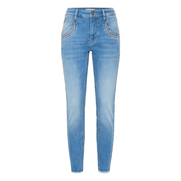 Pulz Jeans lys denim - Dame - Jeans - PULZ Jeans