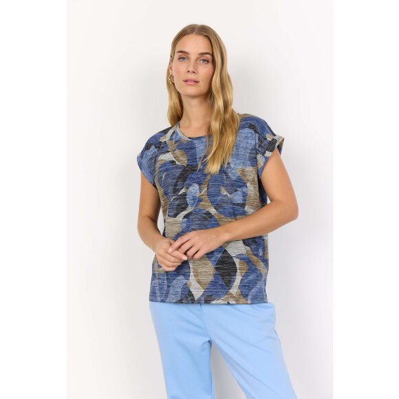 Soyaconcept  - Soyaconcept T-shirt blå mix