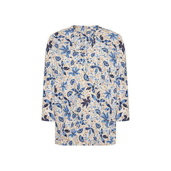 Soyaconcept  - Soyaconcept Bluse blå mix