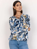 Soyaconcept  - Soyaconcept Bluse blå mix