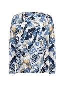 Soyaconcept  - Soyaconcept Bluse blå mix