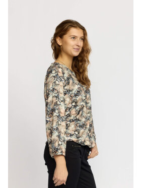 2-Biz - 2-biz bluse rosa/sand mix